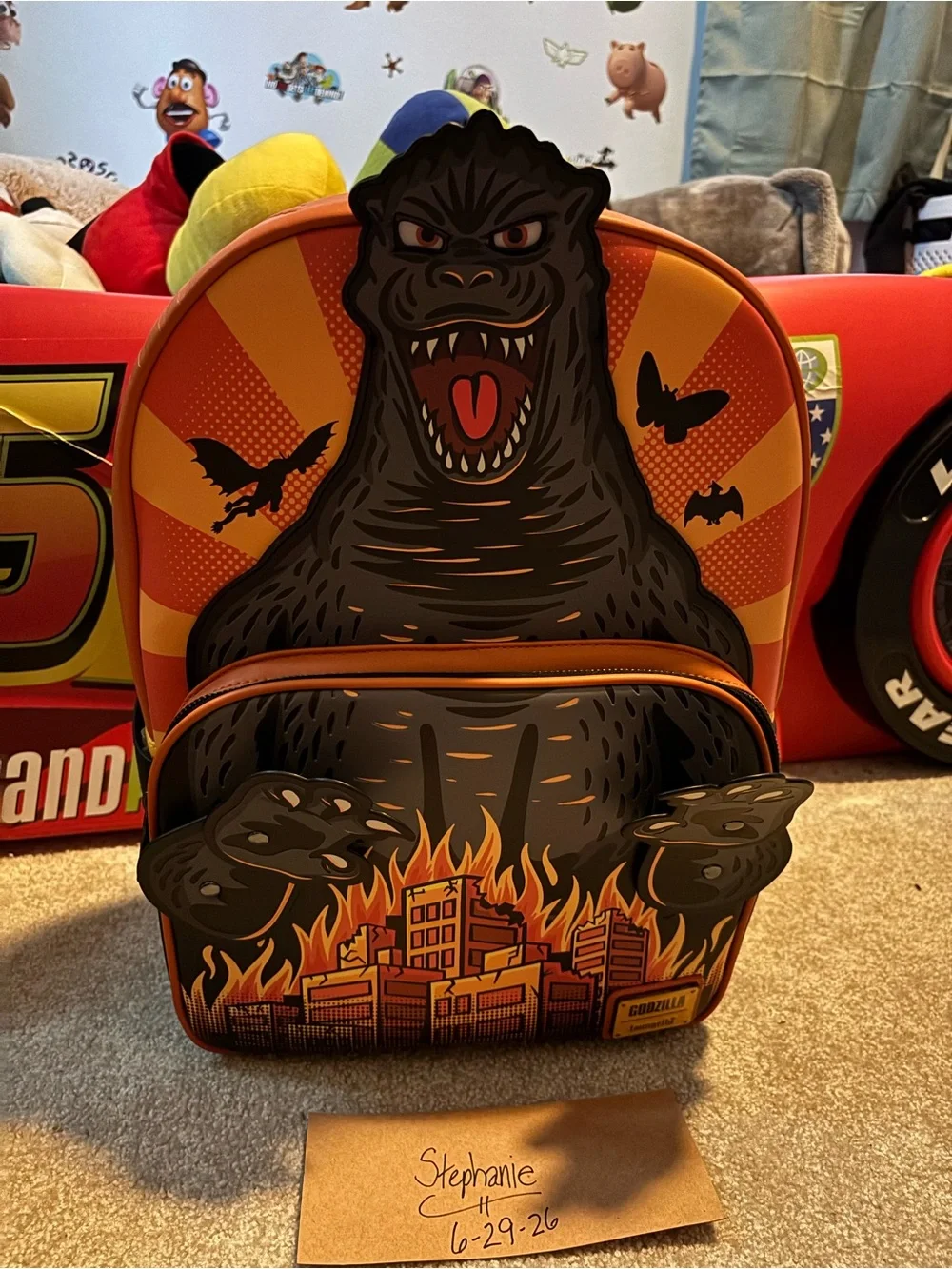 Godzilla Loungefly Backpack